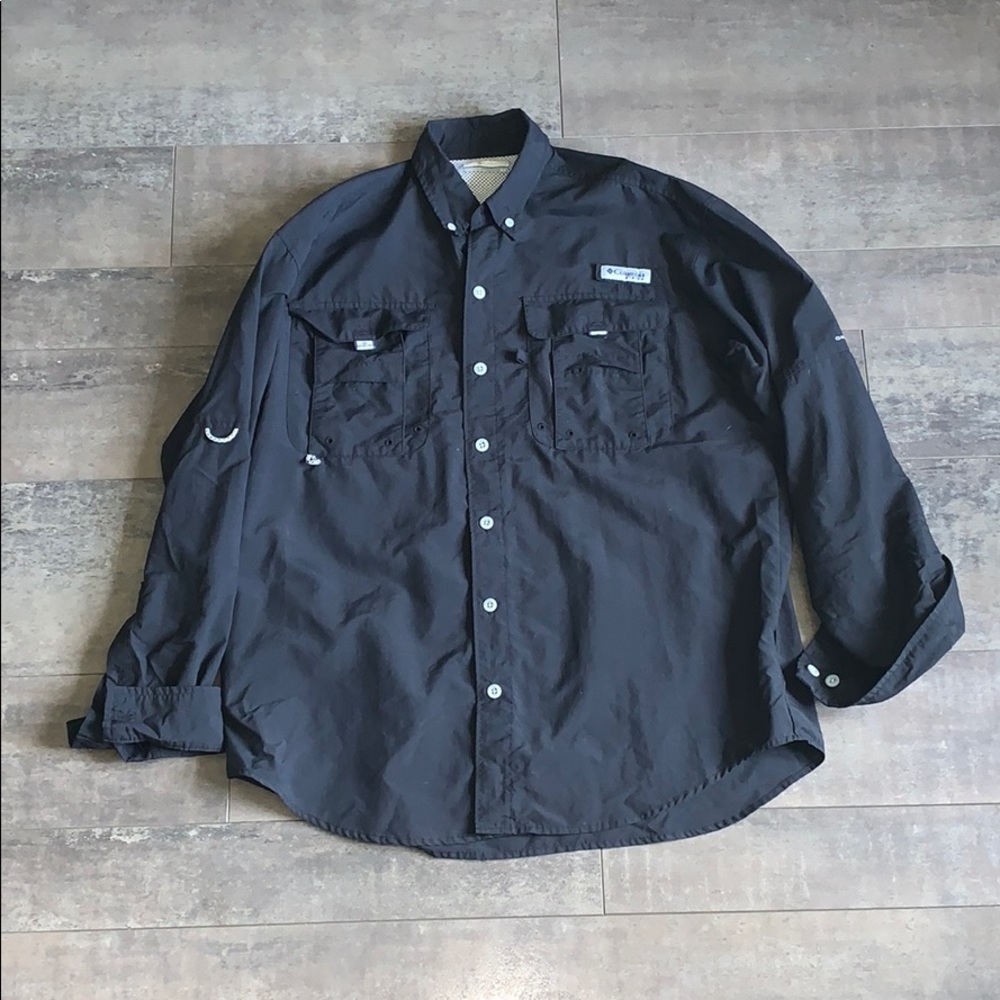 Columbia PFG Long Sleeve Button Down Shirt